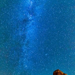 Milky Way Galaxy over Sedona inspires connection with celestial and spiritual energies during our outdoor circles and ceremonies.