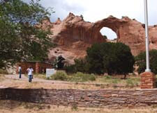Window Rock, the Navajo nation capitol, Ft. Defiance historic site